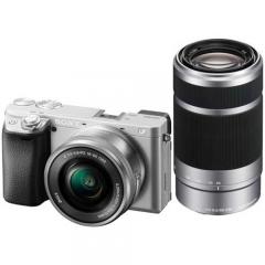 α6400 ILCE-6400Y　ダブルズームレンズキット シルバー★Welcome to α キャンペーン 2025 Summer対象商品 6月20日〜7月28日★