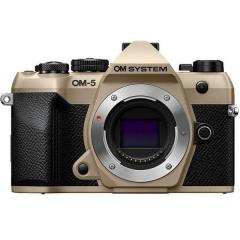OM-5 Mark II ボディ　サンドベージュ★2025年7月下旬発売予定 予約受付中★★夏のアウトドアを応援 OM SYSTEM 夏のキャッシュバック対象商品 2025年6月17日〜8月31日★