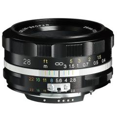 COLOR-SKOPAR 28mm F2.8 Aspherical SL IIS  ニコンF用 ブラックリム[4530076231245]